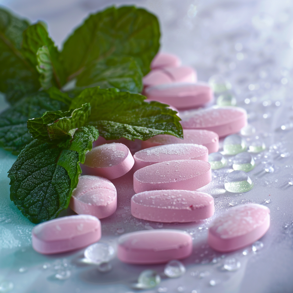 ProDentim chewables and mint leaves